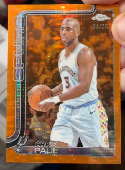 2025-26 Topps Chrome #219 Chris Paul — front