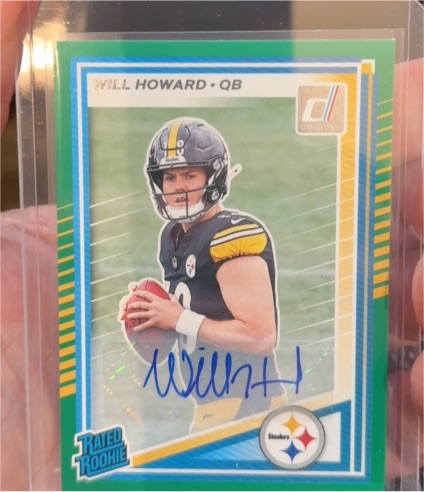 2025 Panini Donruss #309 Will Howard — front