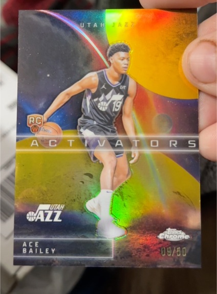 2025-26 Topps Chrome #AC-15 Ace Bailey Activators — front