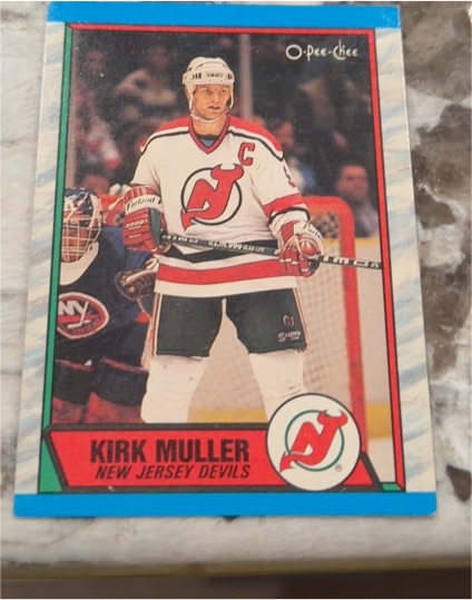 1989-90 O-Pee-Chee #117 Kirk Muller — front