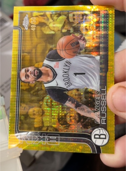 2025-26 Topps Chrome #79 D'Angelo Russell — front