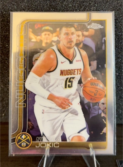 2025-26 Topps Chrome #25 Nikola Jokic — front
