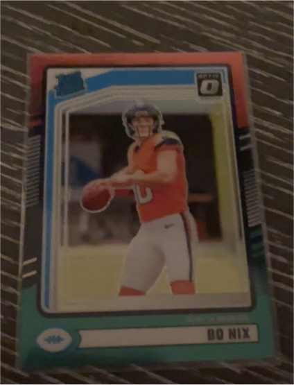 2024 Panini Donruss Rated Rookie #369 Bo Nix — front