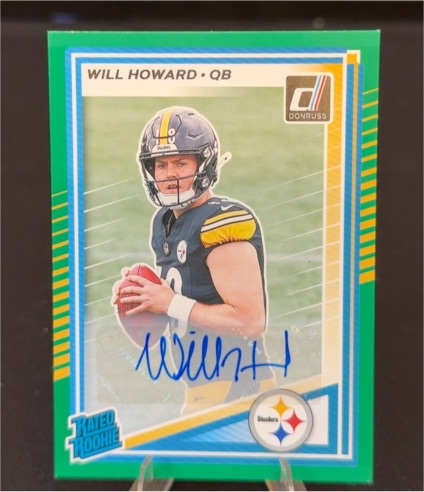 2025 Donruss #309 Will Howard — front