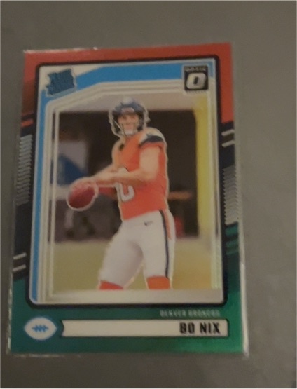 2024 Panini Donruss Optic #369 Bo Nix — front