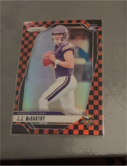 2024 Panini Prizm #400 J.J. McCarthy — front