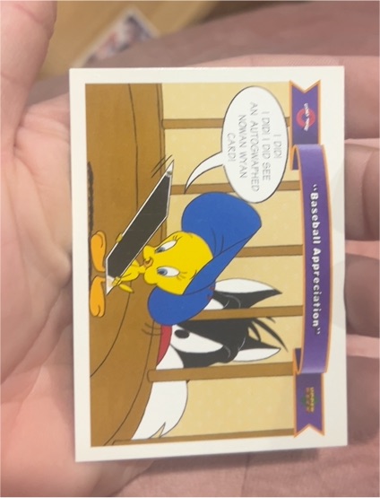 1991 Upper Deck Comic Ball 2 #162 Tweety Bird Sylvester The Cat — front