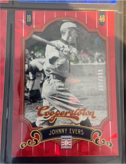 2012 Panini Cooperstown #34 Johnny Evers — front