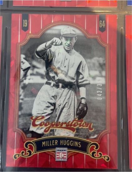 2012 Panini Cooperstown #73 Miller Huggins — front