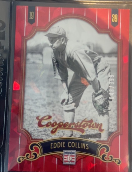 2012 Panini Cooperstown #17 Eddie Collins — front