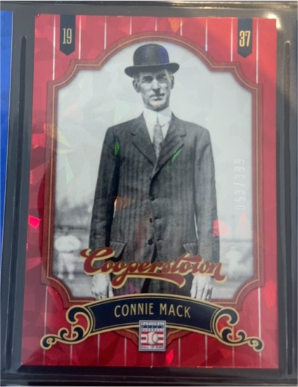 2012 Panini Cooperstown #8 Connie Mack — front