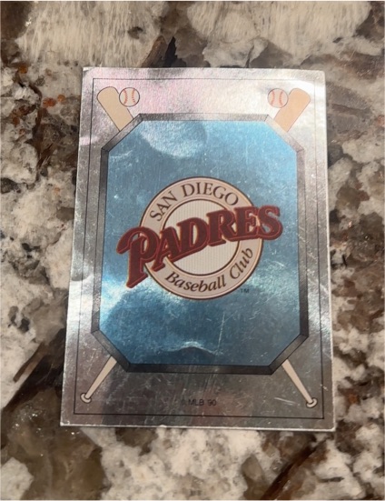 1989 Panini Baseball Stickers #190 San Diego Padres — front