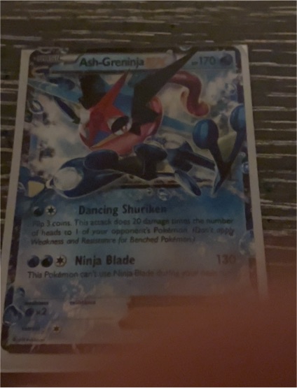 2016 Pokémon TCG Ash-Greninja EX #XY133 — front