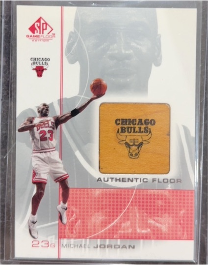 2000 SP Game Floor #23 Michael Jordan — front