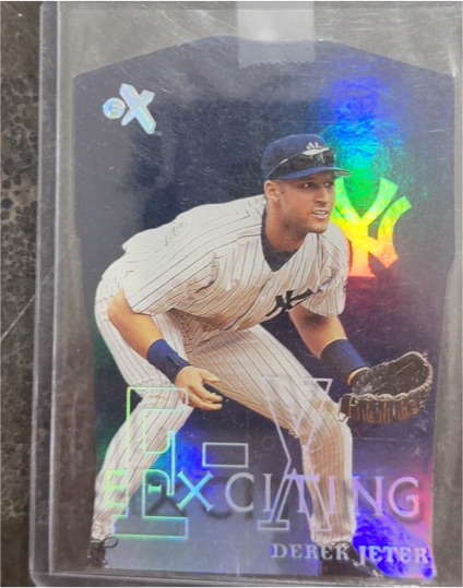 2000 Fleer Skybox E-Xciting #7XT Derek Jeter — front