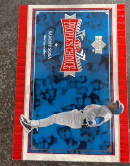 2001 Upper Deck The People's Choice #PC11 Sammy Sosa — front