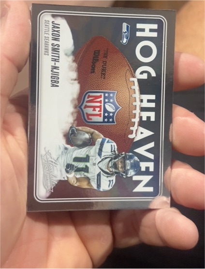 2025 Panini Absolute Hog Heaven #HH-JSN Jaxon Smith-Njigba — front