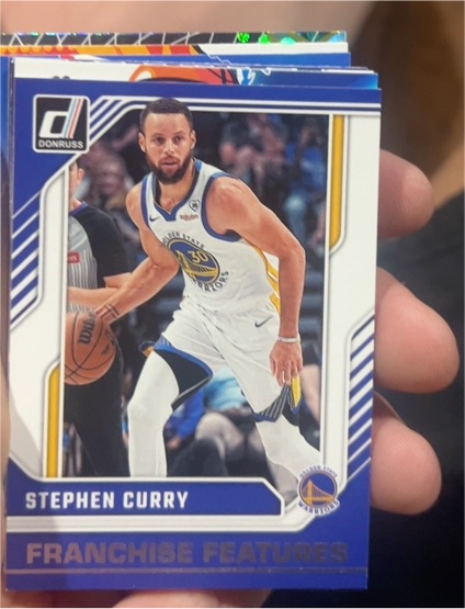 2024-25 Panini Donruss #29 Stephen Curry Franchise Features — front