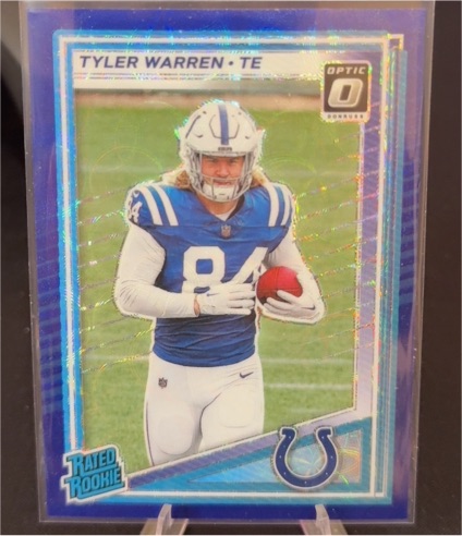 2025 Panini Donruss Optic #337 Tyler Warren — front