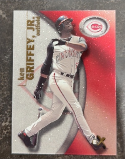 2001 Fleer E-X #23 Ken Griffey Jr. — front