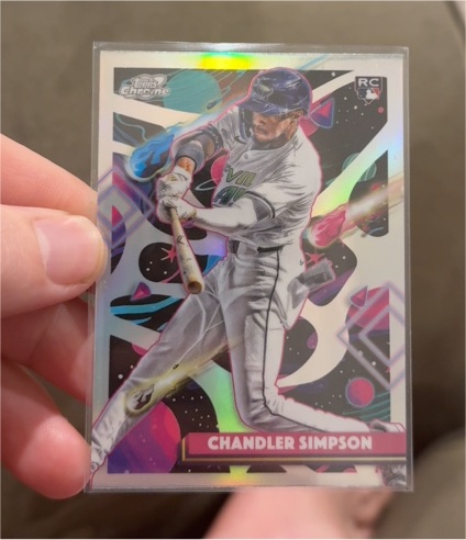 2025 Topps Cosmic Chrome #162 Chandler Simpson — front