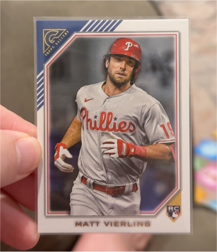 2022 Topps Gallery #193 Matt Vierling — front