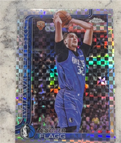2025-26 Topps Chrome #251 Cooper Flagg — front