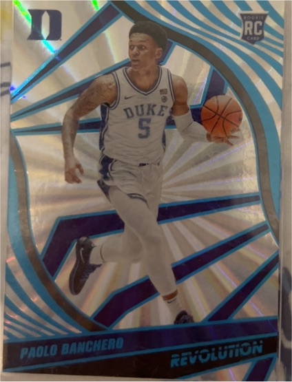2022-23 Panini Chronicles Draft Picks Revolution #3 Paolo Banchero — front