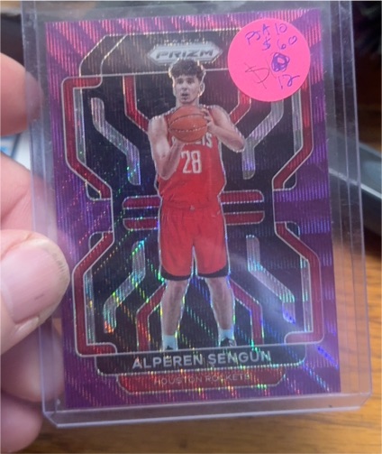 2021-22 Panini Prizm #318 Alperen Sengun — front