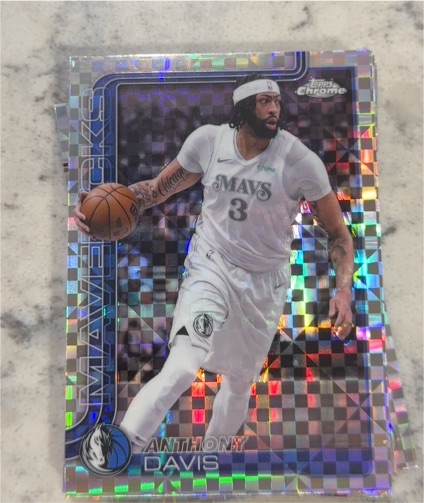 2025-26 Topps Chrome #96 Anthony Davis — front