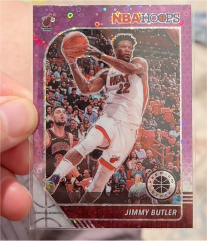 2019-20 Panini NBA Hoops Premium Stock #146 Jimmy Butler — front