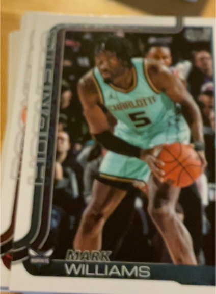 2025-26 Topps #70 Mark Williams — front