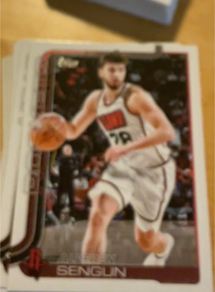 2025-26 Topps #180 Alperen Sengun Houston Rockets — front