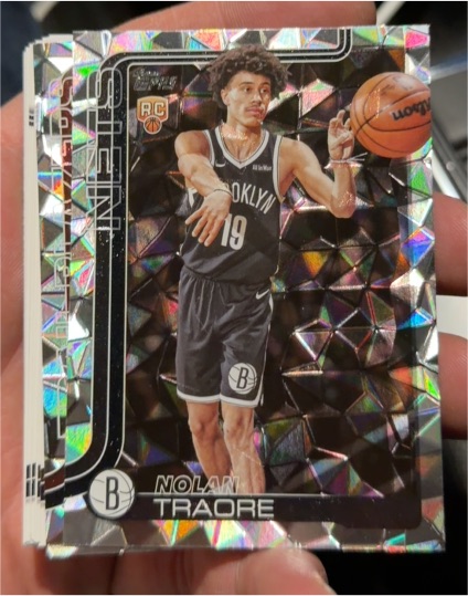 2025-26 Topps #219 Nolan Traore — front