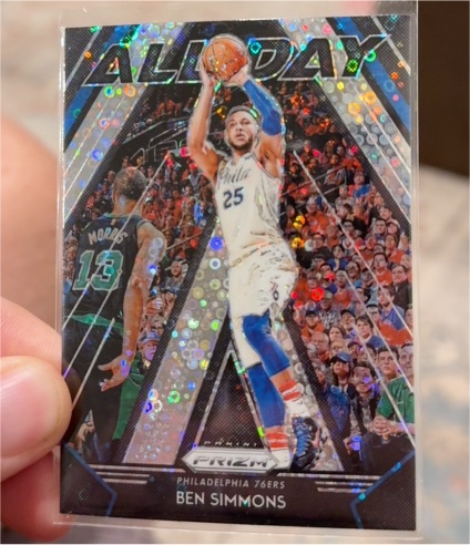 2018-19 Panini Prizm All Day #25 Ben Simmons — front