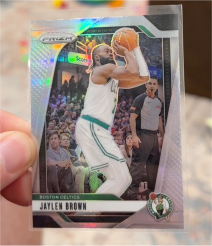 2024-25 Panini Prizm #139 Jaylen Brown — front