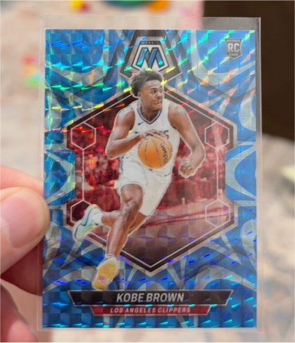 2023-24 Panini Mosaic #209 Kobe Brown — front