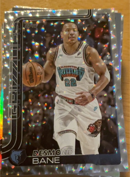 2025-26 Topps #185 Desmond Bane — front