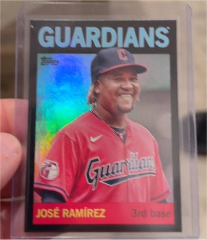 2025 Topps Archives #86 José Ramírez — front