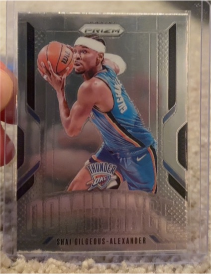 2024-25 Panini Prizm #11 Shai Gilgeous-Alexander Dominance — front