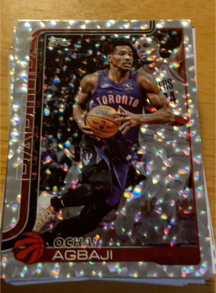 2025-26 Topps #247 Ochai Agbaji — front