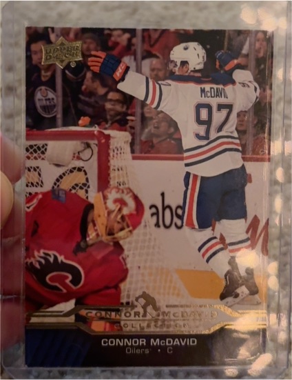 2015-16 Upper Deck Collection #CM-16 Connor McDavid — front