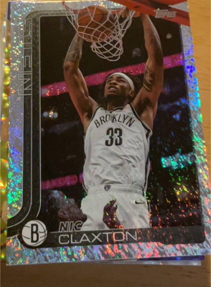 2025-26 Topps #10 Nic Claxton — front