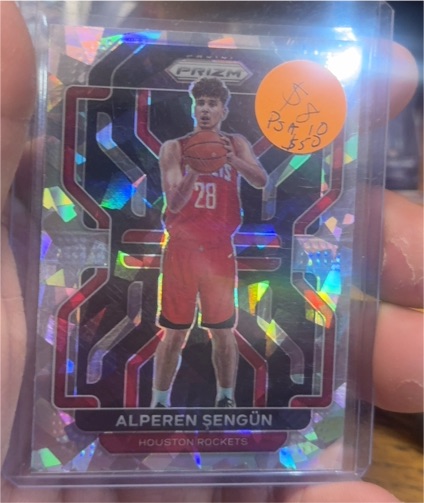 2021-22 Panini Prizm #318 Alperen Sengun — front