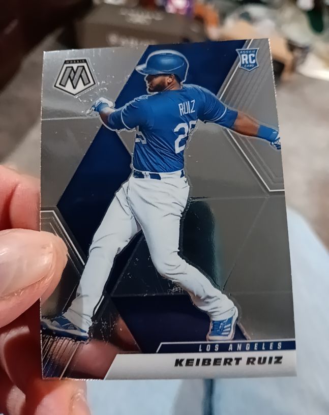 2021 Panini Mosaic #Keibert Ruiz — front
