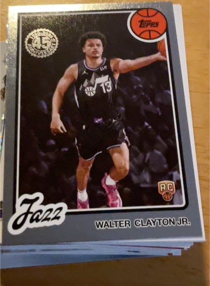 2025-26 Topps #80BK-64 Walter Clayton Jr. — front