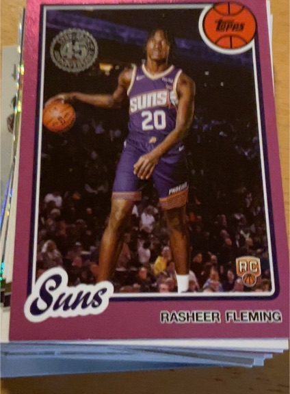 2025-26 Topps #80BK-74 Rasheer Fleming — front