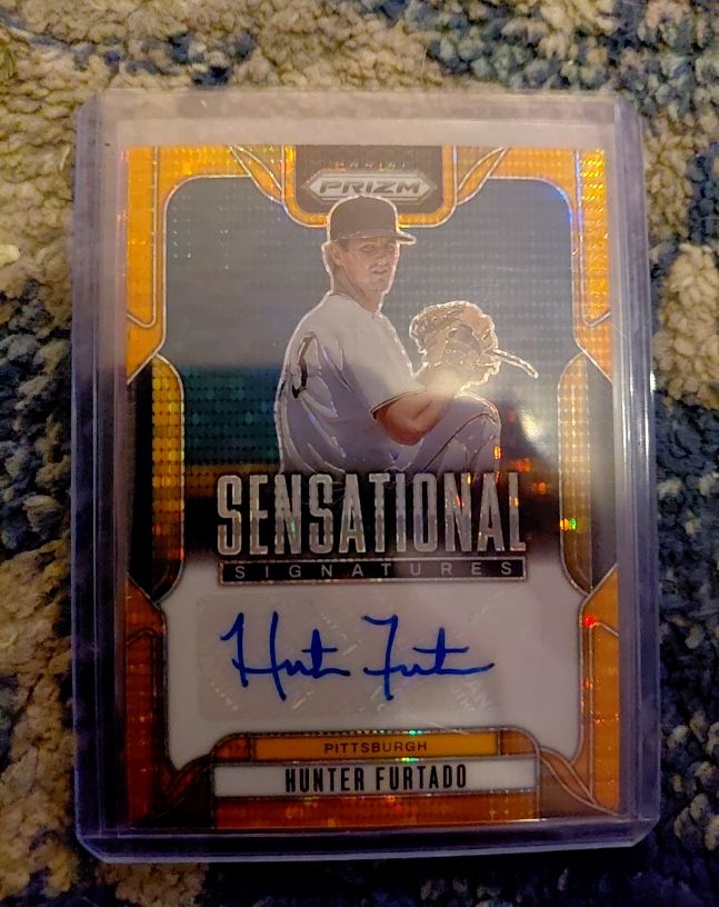 2025 Panini Prizm #SS-HF Hunter Furtado Sensational Signatures — front