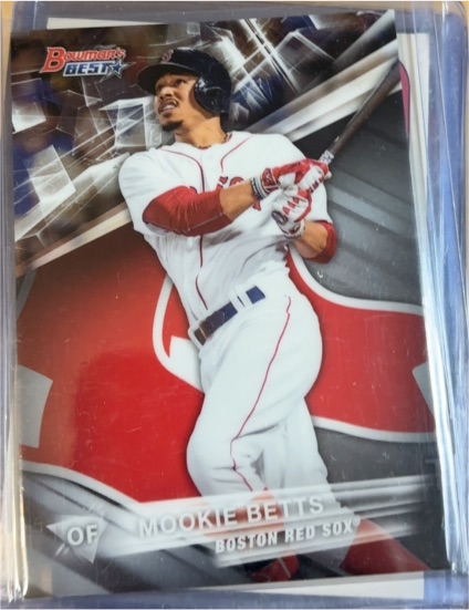 2016 Bowman's Best #32 Mookie Betts — front