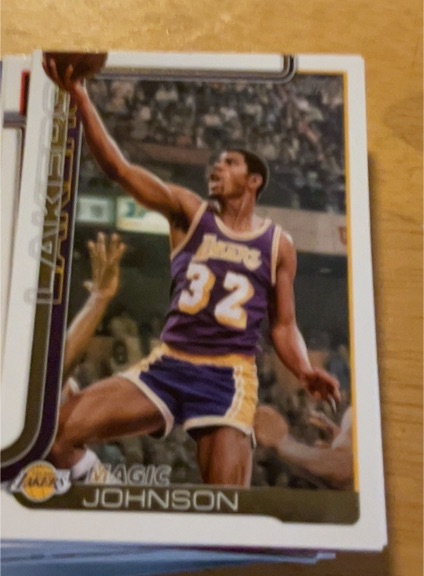 2025-26 Topps #255 Magic Johnson — front